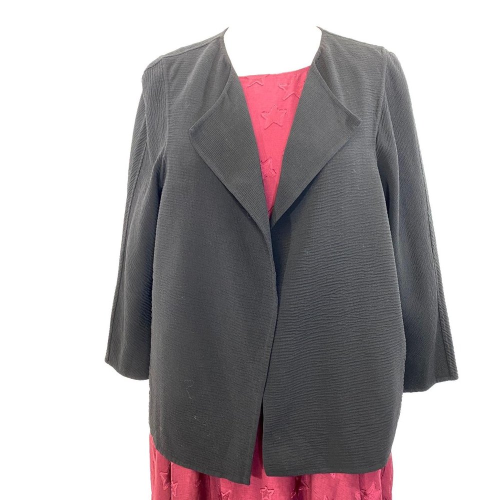 Lafayette 148 Open Front Wool Jacket Large - image 1